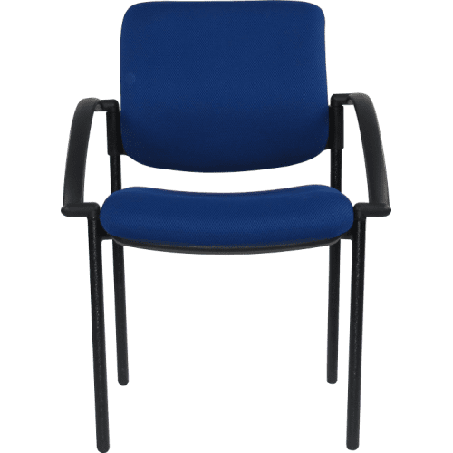 ARAGON STACKABLE VISITOR CHAIR - WITH ARMS