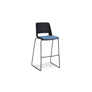 UNICA SLED STOOL – WITH SEAT PAD