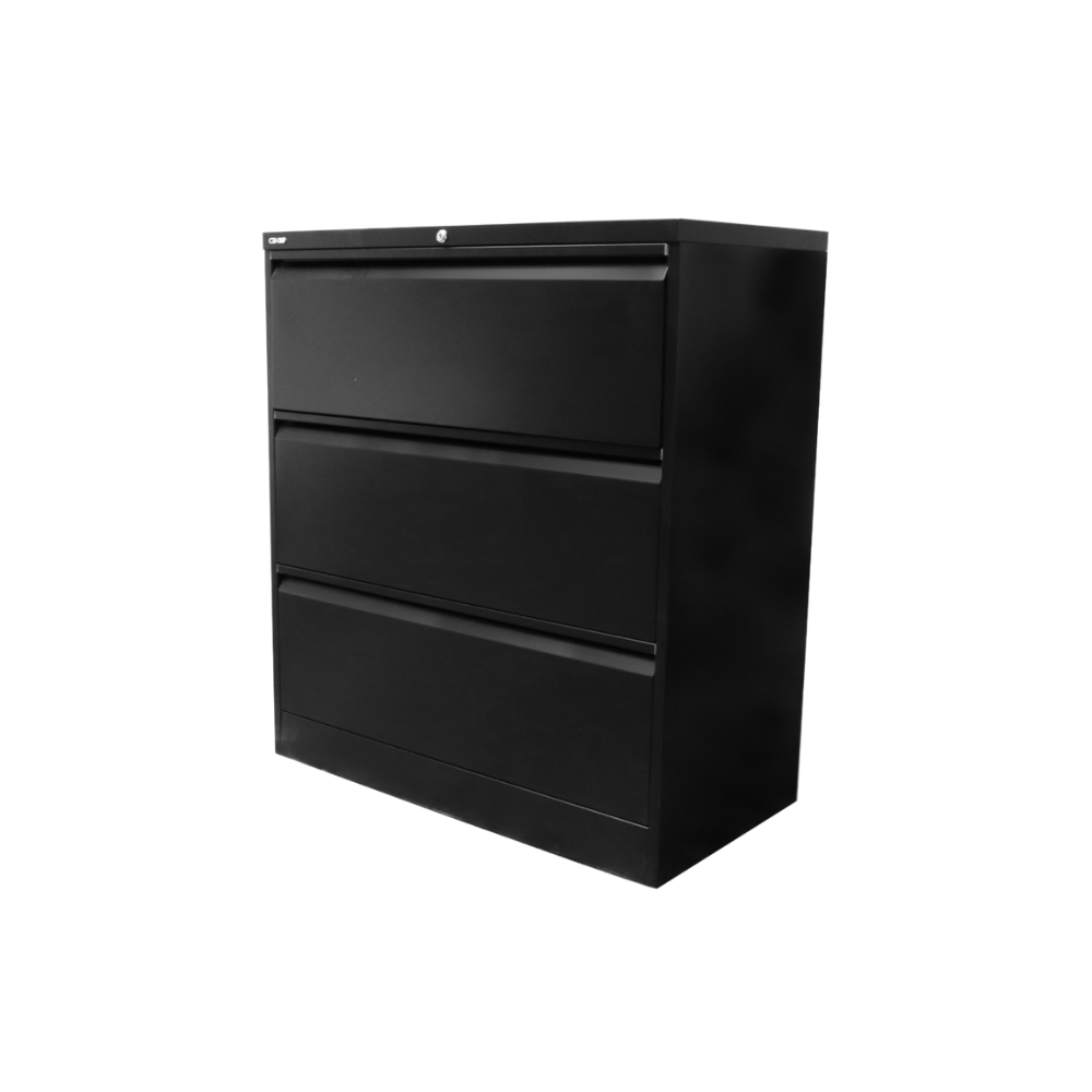 GO STEEL LATERAL FILING CABINET - 3 DRAWER