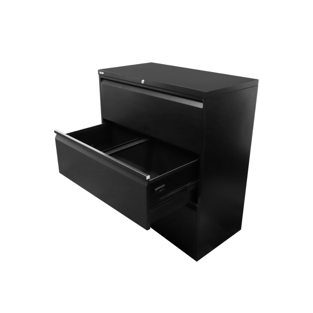 GO STEEL LATERAL FILING CABINET - 3 DRAWER