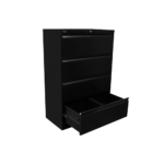 GO STEEL LATERAL FILING CABINET - 4 DRAWER