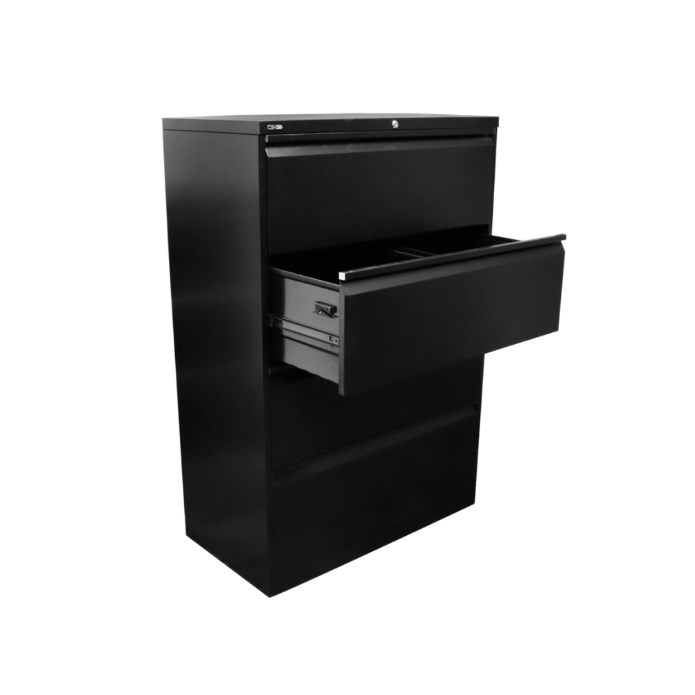 GO STEEL LATERAL FILING CABINET - 4 DRAWER