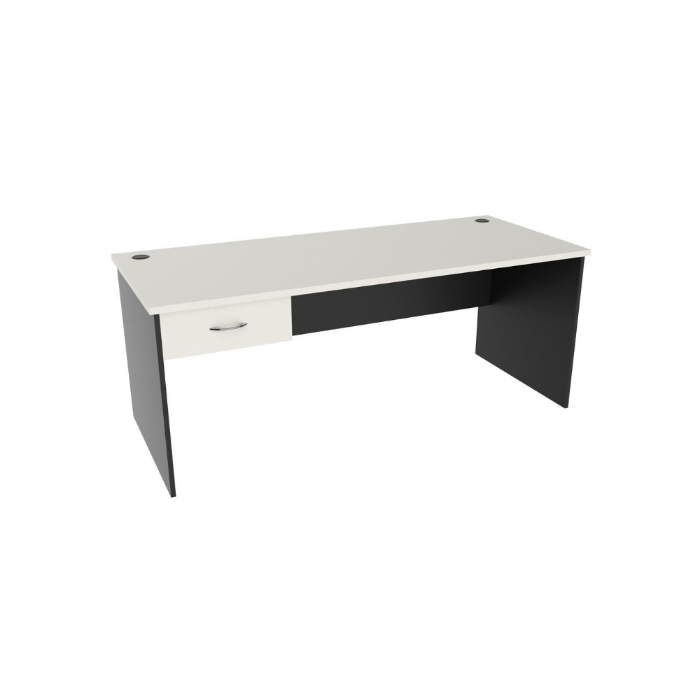 MOMENTUM OFFICE DESK WITH FIXED DRAWERS 1P