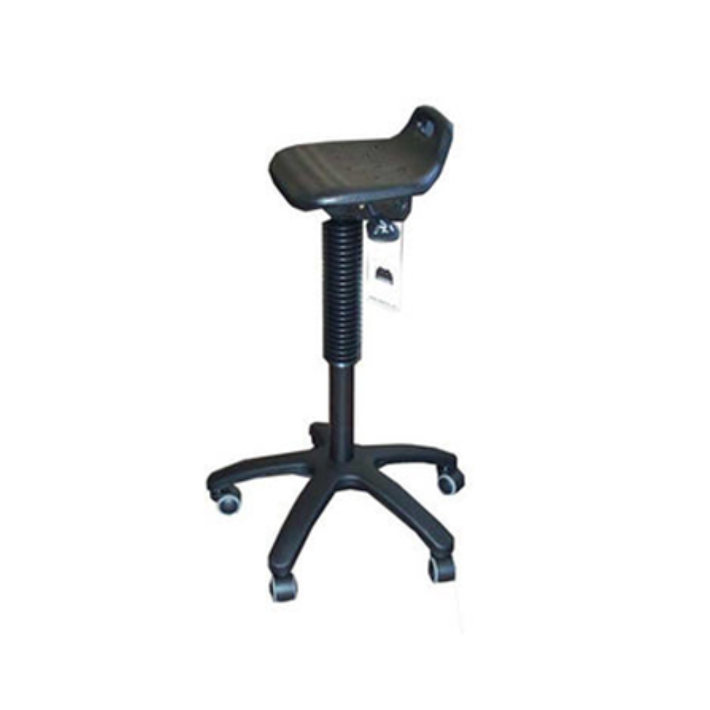sit-stand height adjustable drafting stool