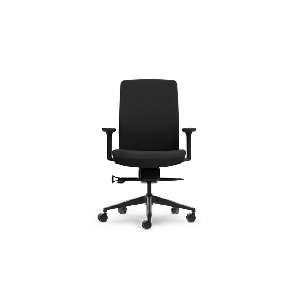 Aveya Upholstered Office Chair Black Office Chair Perth