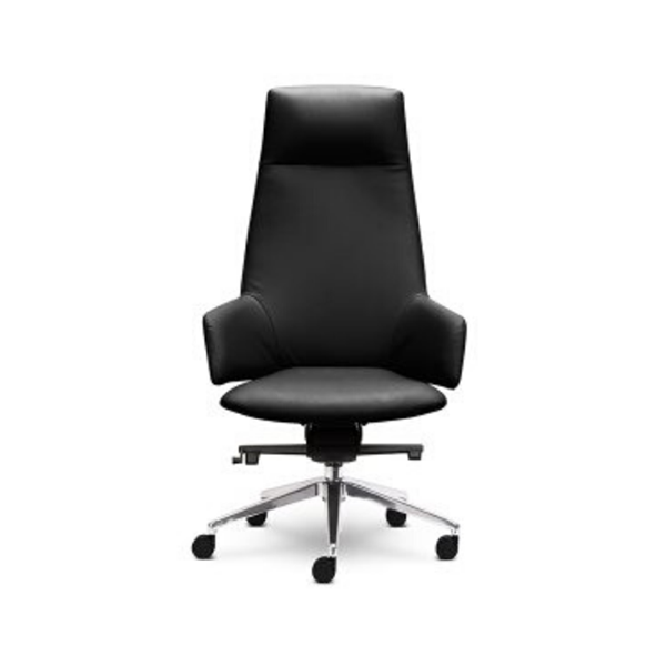 Wing High Back Chair - Leatherette | Office Chair Perth