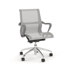 SCROLL MEETING CHAIR – GREY