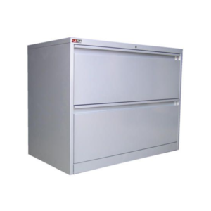 AUSFILE LATERAL FILING CABINET- 2 DRAWER
