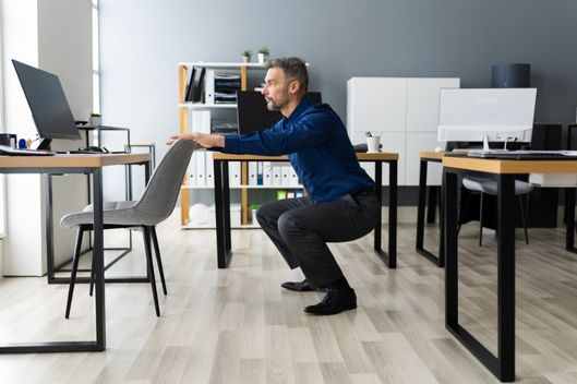 exercise at your workstation